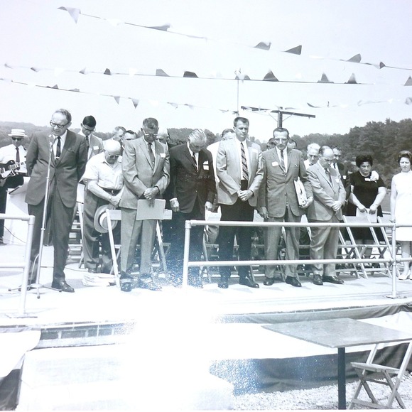 Unbranded Other - 1969 Valley View Founders Day Stage Ceremony Vintage Photo Melody Kings Band VVV